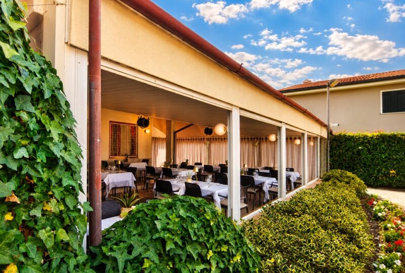 esterno Ristorante La Villetta da Roberto Abano Terme